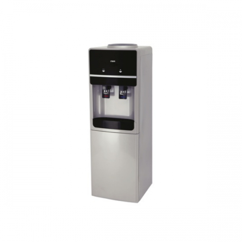 MIKA Water Dispenser, Standing, Hot & Cold, Compressor Cooling, Silver & Black MWD2404/SBL