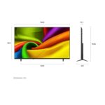 LG 75 Inch NANO 4K AI NU84 Smart TV 75NU840B6LA HDR10 Pro By LG