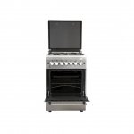 MIKA Standing Cooker, 60cm X 60cm, 3 + 1, Electric Oven, Half Inox MST6131HI/TR4 By Mika