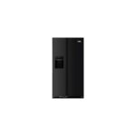 Von VRZ-520NVAK Side By Side Fridge, 513L Inverter, Dark Inox - Black By Other