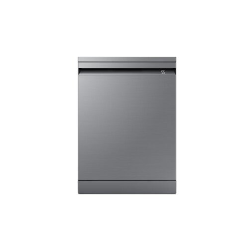 Samsung 14 Place Setting Freestanding Dishwasher – Silver, Auto Door Open Dry, 42dBA Noise Level , DW60BG750FSL