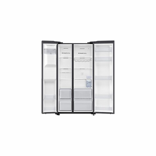 Samsung 635L Side By Side Fridge RS64R5311B4 Non‑Plumbed Dispenser