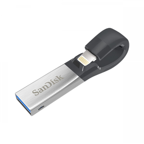 SanDisk IXpand Flash Drive 128GB - USB For IPhone By Storage