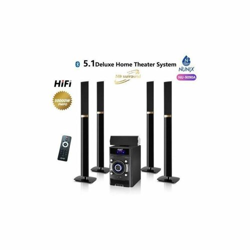 Nunix NU-9090A 5.1 Deluxe Home Theatre System By Nunix