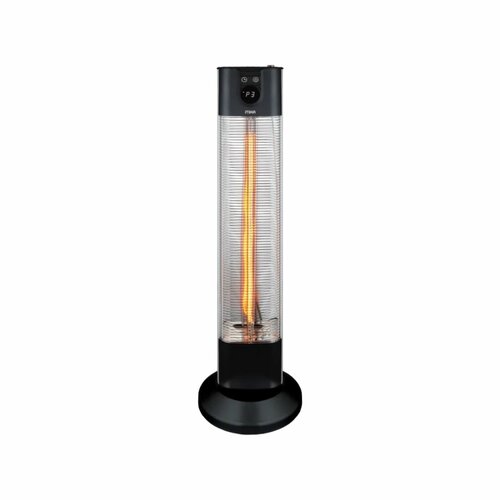 MIKA Patio Heater, 650W2000W, With Remote, Black MH402R Home Appliances AC,Fans & Heaters
