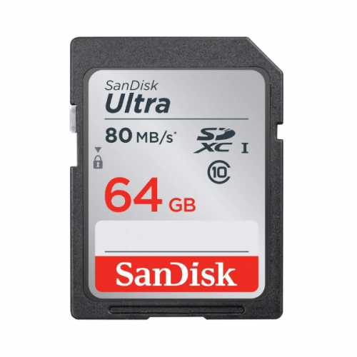 SanDisk MicroSD CLASS 10 80MBPS 64GB By Sandisk