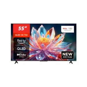 Image for TCL 55 Inch 55T6C 4K QLED Google TV (Bezel Less) -2025