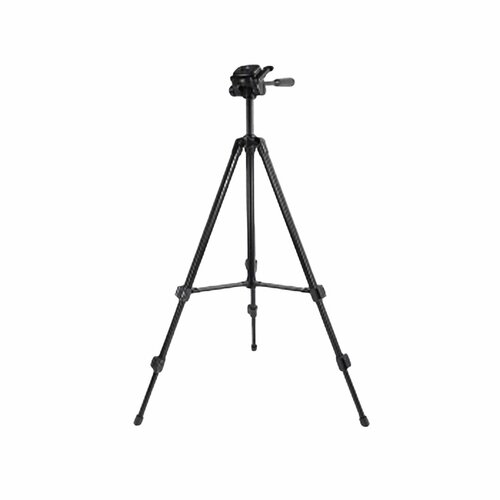 GoSmart Professional Foldable 3 Way Pan Head Camera Tripod 4.4 Ft With Bag - TR450CS