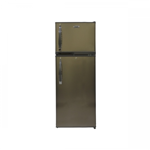 MIKA Fridge, 200L, Direct Cool, Double Door, Dark Silver MRDCD105DS