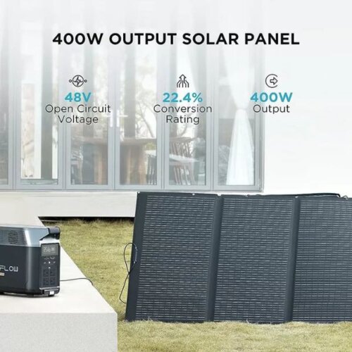 EcoFlow Portable Solar Panel 400W Model SOLAR400W