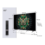 TCL 85 Inch 4K Mini-LED Smart TV Google TV – Model 85C6K By TCL