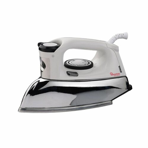RAMTONS WHITE STEAM & DRY IRON- RM/480