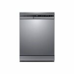 MIKA Dish Washer, 12 Place Setting, Silver MDWFS1201P6S By Mika