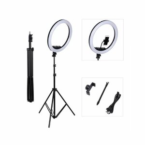 18” LED -PRO Ring Light With Stand photo