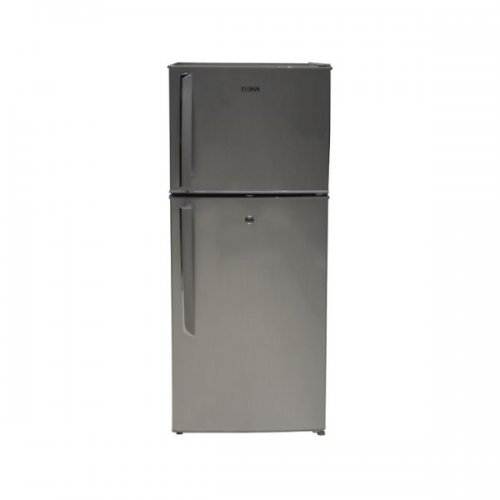 MIKA Fridge, 138L, Direct Cool, Double Door, Silver Brush MRDCD75SBR