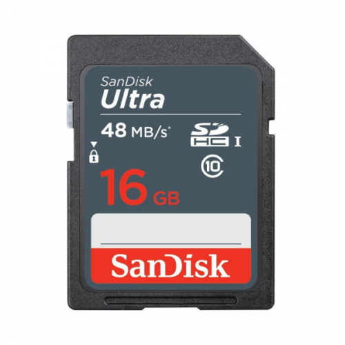 SanDisk Ultra SDHC 16GB 48MB/s Class 10 UHS-I