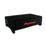 Pioneer TS-SWX2502 10 Inch Shallow Mount Pre-loaded Subwoofer Enclosure 1200w By Woofers(carseat, Mount)