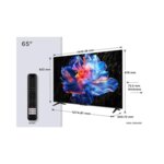 TCL 65 Inch QLED 4K Smart TV With Dolby Atmos & Google TV – 65T6D (2026 Model) By TCL