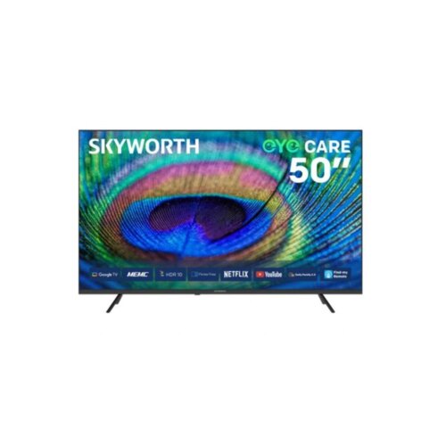 Skyworth 50 Inch 4K LED Smart Google TV – HDR, Dolby Audio, Game Mode, 50G6500H