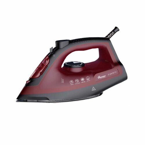 RAMTONS RED STEAM IRON - RM/584