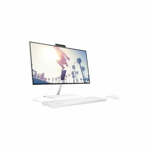 Sleek HP 24-CB1025nh AIO: Core I5-1235U (12th Gen), 8GB RAM, 512GB SSD