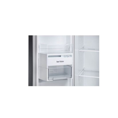 LG 664L Side-by-Side Refrigerator GC-B257KQJW -No Frost, Smart Inverter, Black Steel