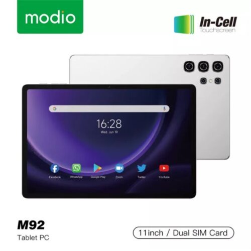 Modio M92 5G Kids Tablet – 10.1 Inch Display, 16GB RAM, 1TB Storage By Modio