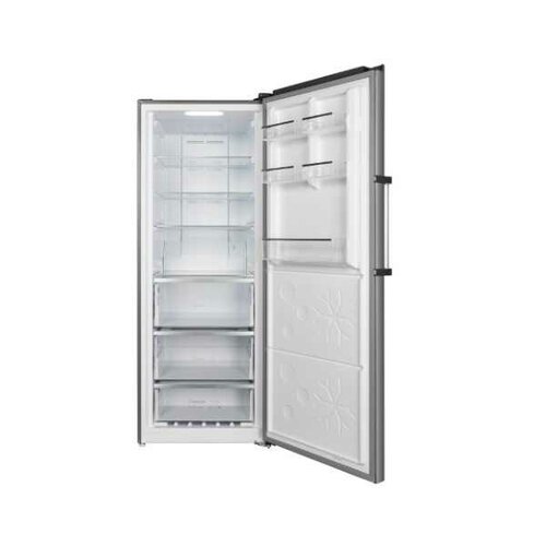 Mika Convertible Modular Larder Fridge/Upright Freezer, 380 Litres No Frost (Frost Free), Inox Line Brush MRNFC380DXV