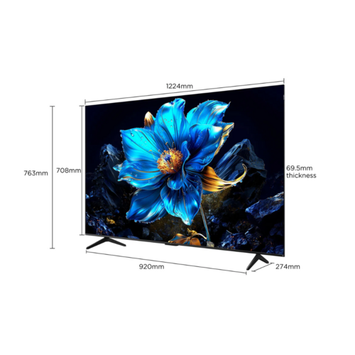 TCL 55 Inch QLED 4K Smart TV With Dolby Atmos And Google TV - 55T6D (2026 Model)