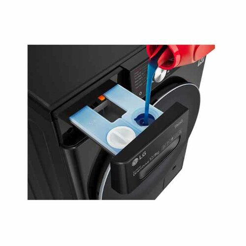 LG 12KG Front Load Washing Machine - F4V9BWP2EE Black