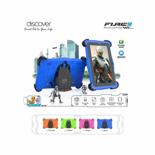 Discover Fire 9 7 Inch Kids Study Tablet 8GB RAM 512GB ROM 5G Single Sim