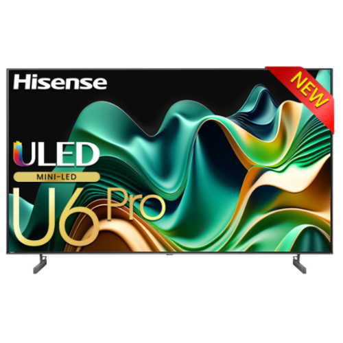 Hisense 65 Inch Mini-LED ULED 4K Smart TV 65U6NPro - 2025 Model By Hisense