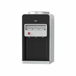 MIKA MWD1501SBL Water Dispenser, Table Top, Hot, Normal & Electric Cooling (3 Taps), Silver & Black By Mika