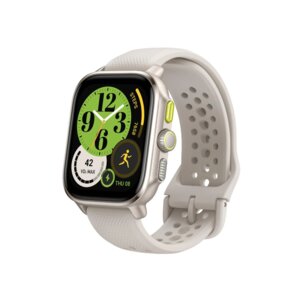 Image for Amazfit Cheeter Square Face Winner Champagne – 1.75 Inch AMOLED, GPS Smartwatch