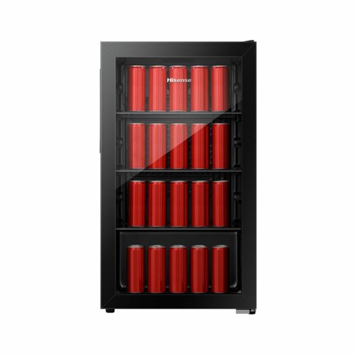 Hisense JC-94 94L Glass Door Beverage Cooler -JC91DR By Hisense