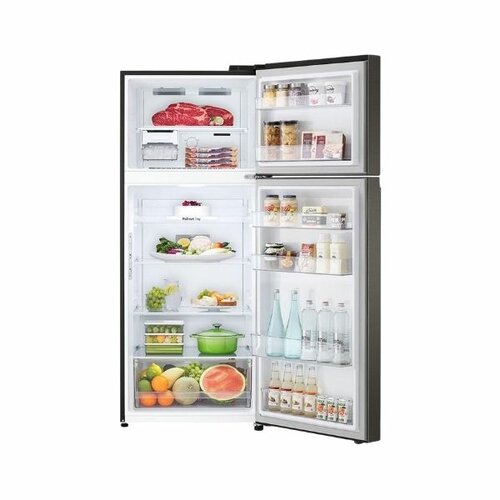 LG GN-B392PXGB Refrigerator, Top Mount Freezer - 395L