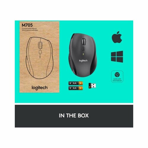 Logitech M705 Marathon Wireless Mouse
