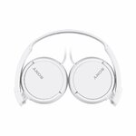 Sony MDR-ZX110AP On-Ear Headphones With Microphone By Sony