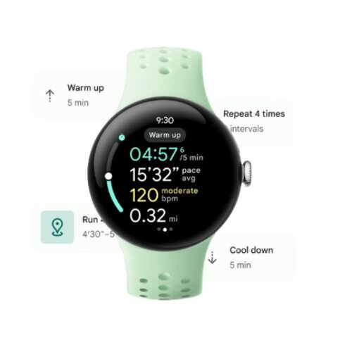 Google Pixel Watch 3 41mm – AMOLED Display, 24hr Battery