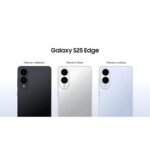 Samsung Galaxy S25 Edge 6.67 Inch 5G Smartphone (12GB RAM + 256GB ROM), Fast Charging, Dual-SIM By Samsung