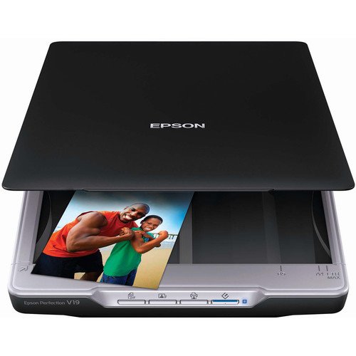 Epson Perfection V19 Color Scanner(Photo & Document Scanner)
