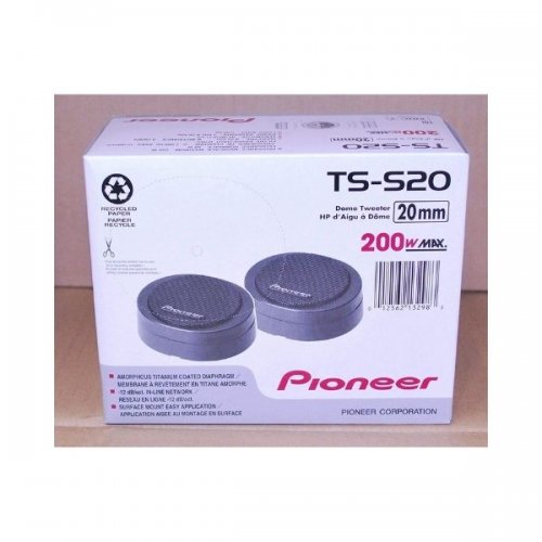 Pioneer TS-S20 20mm High-Power Component Dome Tweeter By Doors Speakers,tweeters