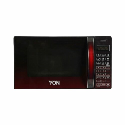 Von VAMS-20DGB 20L Microwave Oven Solo - Black