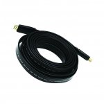 20M Flat HDMI Cable -Black By Cables