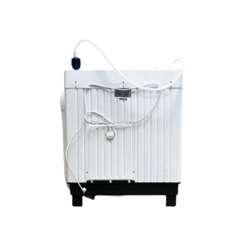 Von VWM-08AHK Twin Tub Washing Machine, White - 8KG