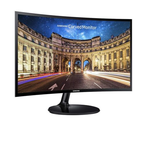Samsung LC24F390FHNXZA 24-inch Curved LED Gaming Monitor (Super Slim Design), 60Hz Refresh Rate W/AMD FreeSync Game Mode