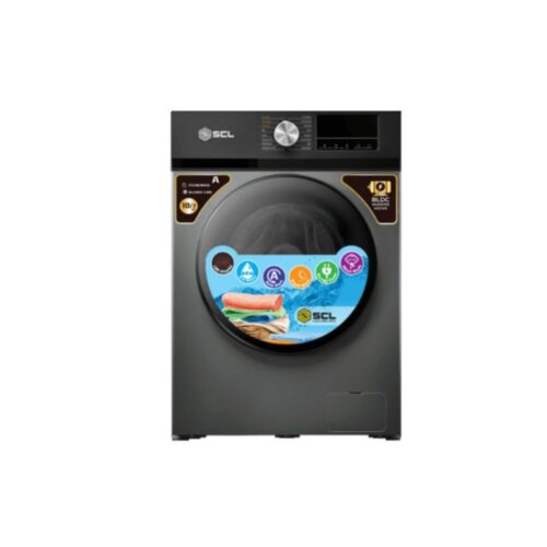 SCL 10KG Washing Machine & 7KG Dryer, Silver – Model SCL-WD10714TISG