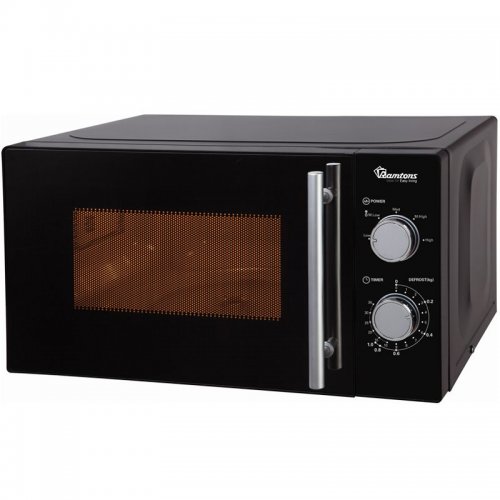 Ramtons 20 LITERS MANUAL MICROWAVE BLACK- RM/459