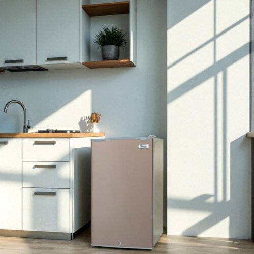 Ramtons 90L Single Door Direct Cool Fridge – Gold, RF/21