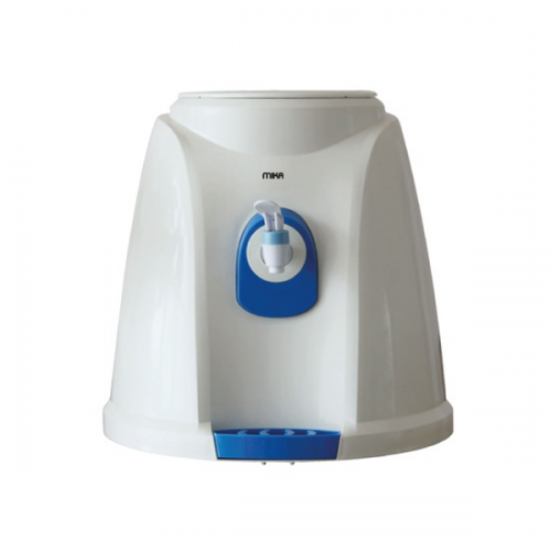 MIKA Water Dispenser, Table Top, Normal Only, White & Blue MWD1101/WB
